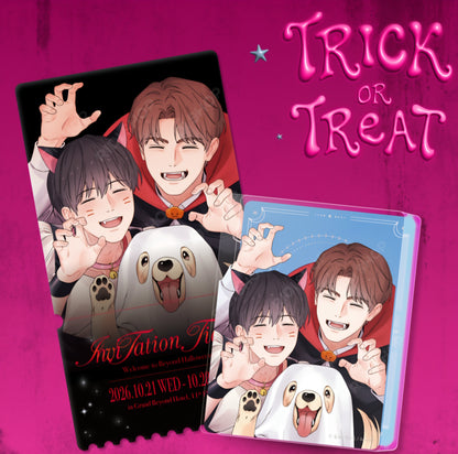 [pre-order][Trick or Treat]Reunion : Acrylic Block, Ticket Photo Card