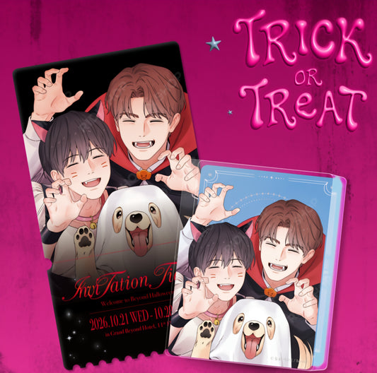 [pre-order][Trick or Treat]Reunion : Acrylic Block, Ticket Photo Card