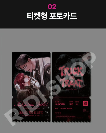 [pre-order][Trick or Treat]Crack : Acrylic Block, Ticket Photo Card