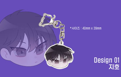 [collaboration cafe] Stranger : Acrylic Keyring