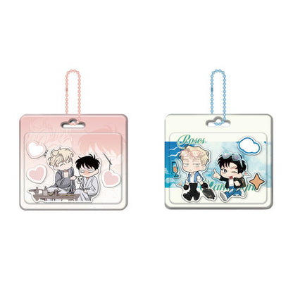 Roses and Champagne : SD Acrylic Keyring
