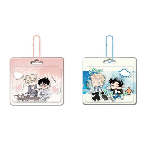 Roses and Champagne : SD Acrylic Keyring