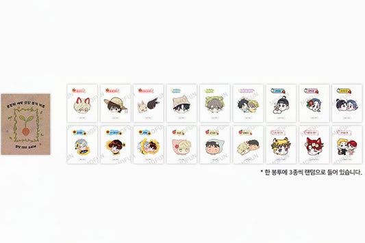 [Mofun Collaboration Studio ON]Invitation from the Secret Garden : Removable sticker(random)