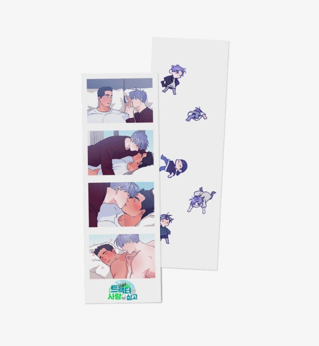 [pre-order] Love Tractor : 4cut Bookmark