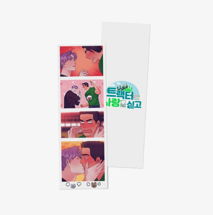 [pre-order] Love Tractor : 4cut Bookmark