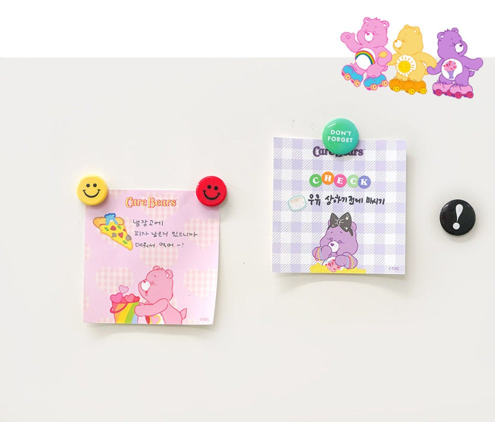 CareBears Character Sticky Notes Memo pad 5 Types