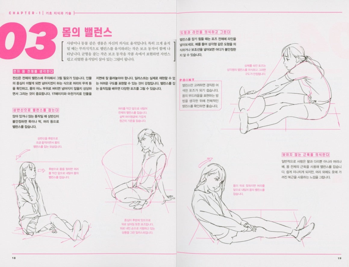 Toshi's Drawing Techniques For People, Figure Drawing Guide Book