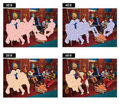 BTS 3D Pop Up Puzzle(Frame Included), Be, Love yourSelf