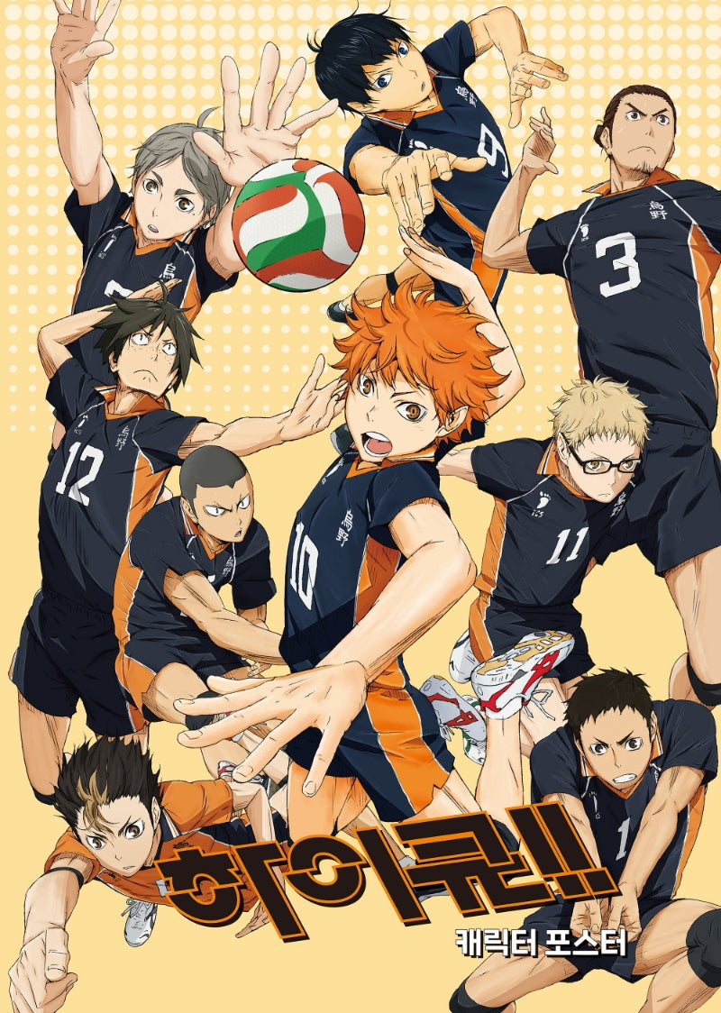 Haikyu Characters A3 Poster