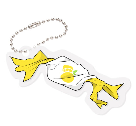 The Shape of Sympathy Official Goods Lemon Candy Keyring