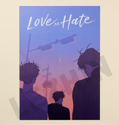 Love or Hate Official Goods AR Poster