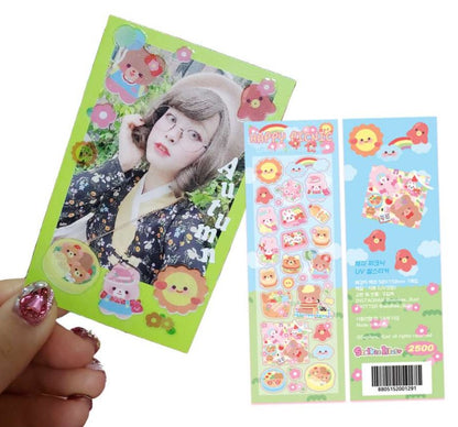 SEOLKEE ILLUST Happy Picnic UV Seal Sticker