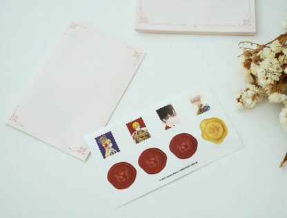 Who made me a princess(One day I became a princess) : 'A Letter from Obelian Empire' Set + 1 postcard