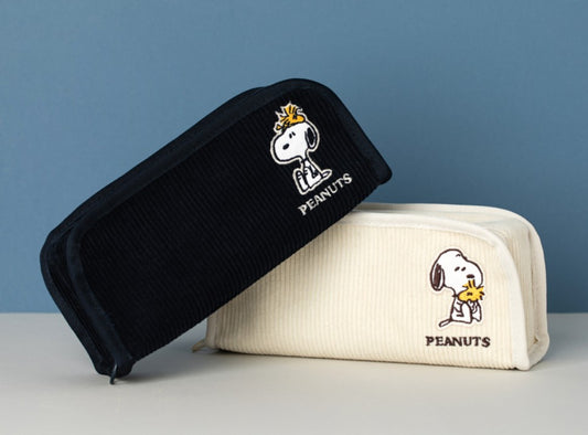 Peanuts Pencil Pouch, Multi Pouch, Snoopy cosmetic pouch, organizer Pouch 2 colors