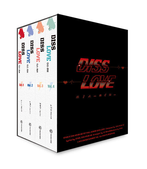 DISS LOVE : BL Novel vol.1-4 set