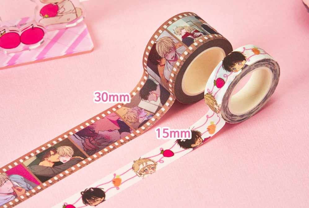 No Love Zone Official Goods Washi Tape 2 Types