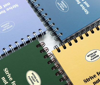 Better day Study Planner 4 months, lectures notebook, 4 colors