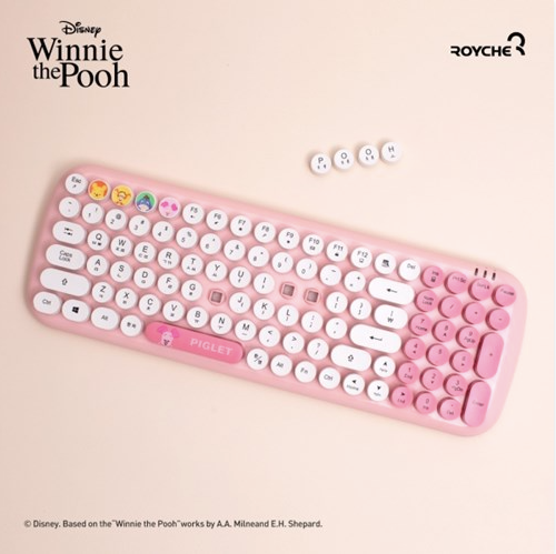 Winnie the Pooh 2.4G Wireless Keyboard, 2 types – nemo it store Winnie the Pooh 2.4G Wireless Keyboard, 2 types – nemo it store