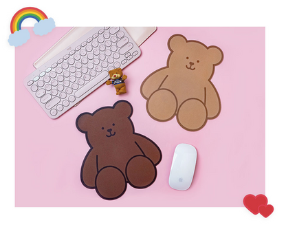 Luca Bear Mouse Pads, 2 types