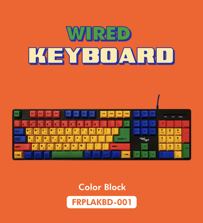 Lego color wired keyboard