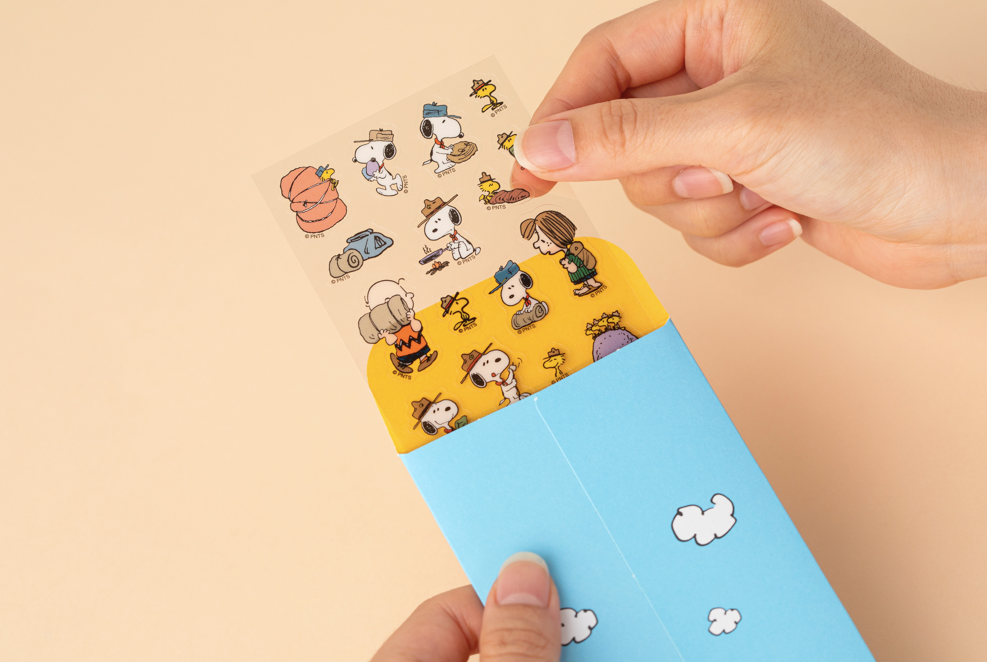 Peanuts Snoopy Sticker pack 8sheets