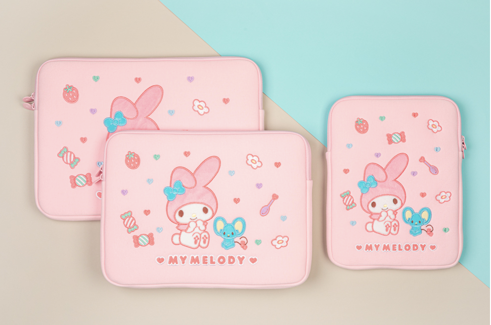 SANRIO iPad POUCH tablet sleeve, My melody, Laptop Sleeve