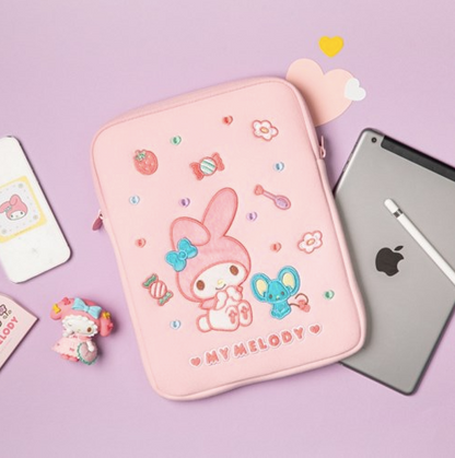 SANRIO iPad POUCH tablet sleeve, My melody, Laptop Sleeve