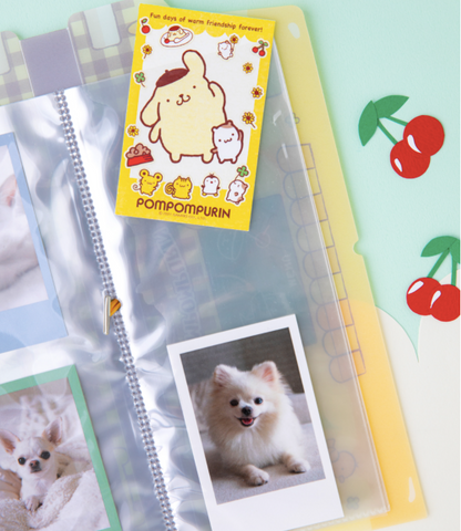 SANRIO Sticker Binder 1-pocket, 6 Styles, Sticker collecting album
