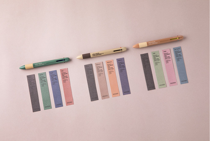LIVEWORK LIFE & PIECES 4 Color Ballpoint Pen 0.5mm