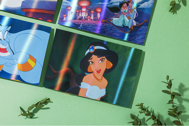 DISNEY Aladdin Hologram Postcard series(6 Style)