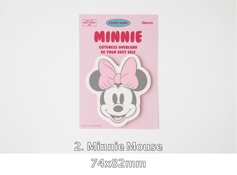 DISNEY Mickey Mouse Sticky memo pad(6 style), Sticky notes