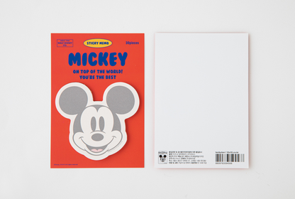 DISNEY Mickey Mouse Sticky memo pad(6 style), Sticky notes