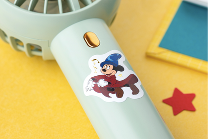 DISNEY Mickey Mouse Sticker FANTASIA Golden sticker