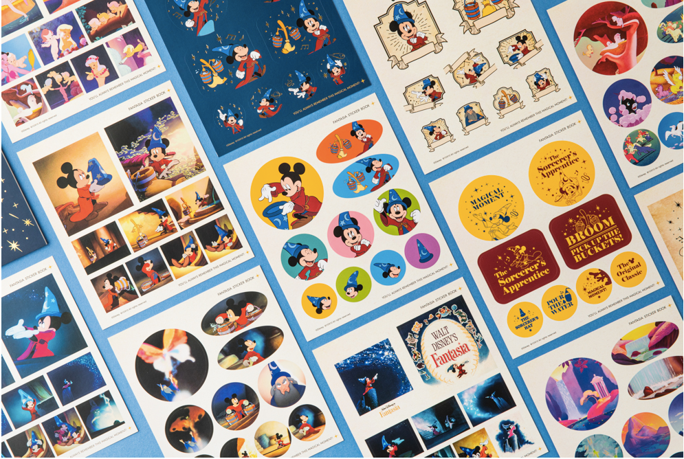 DISNEY Mickey Mouse Fantasia Sticker book