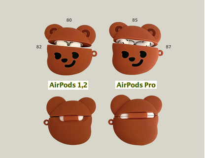 PUREUREUM DESIGN Cupid Bear AirPods 1, 2, AirPods Pro Case Cover