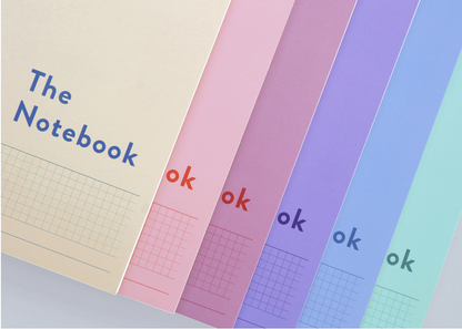 ICONIC Basic 4 section notebook (8colors)