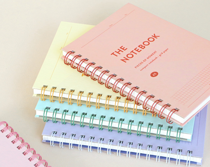 ICONIC A5 compact notebook (8colors) Grid paper