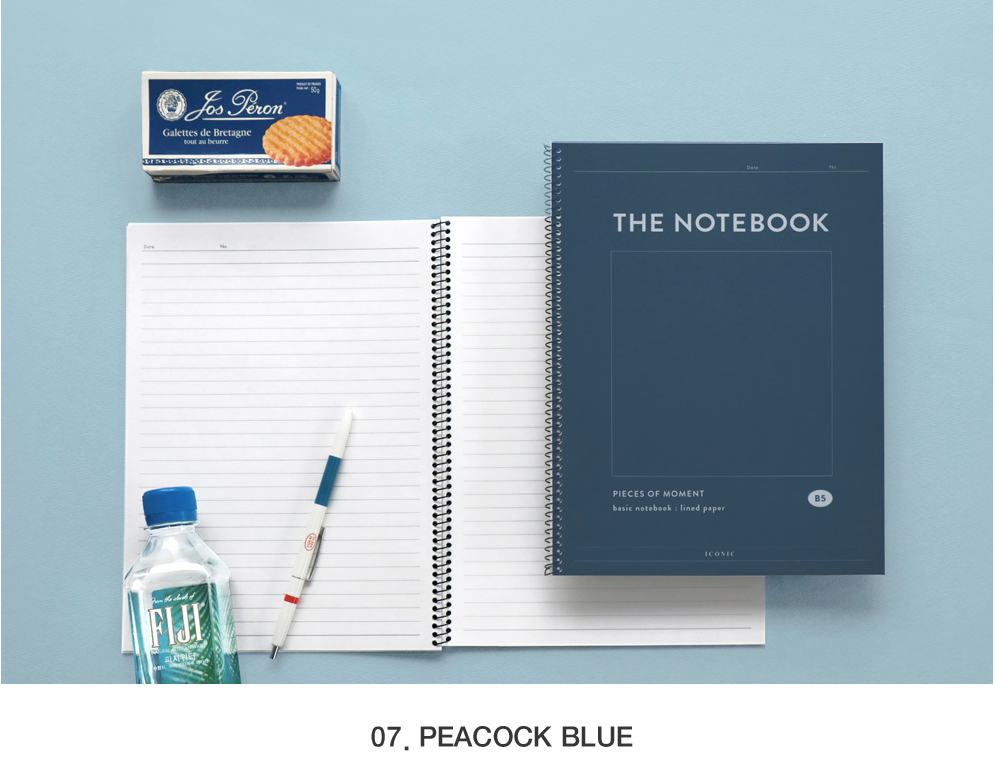 ICONIC B5 Basic Line notebook (8colors)