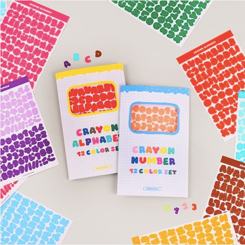 Alphabet Number Sticker Color:red Alphabet – nemo it store
