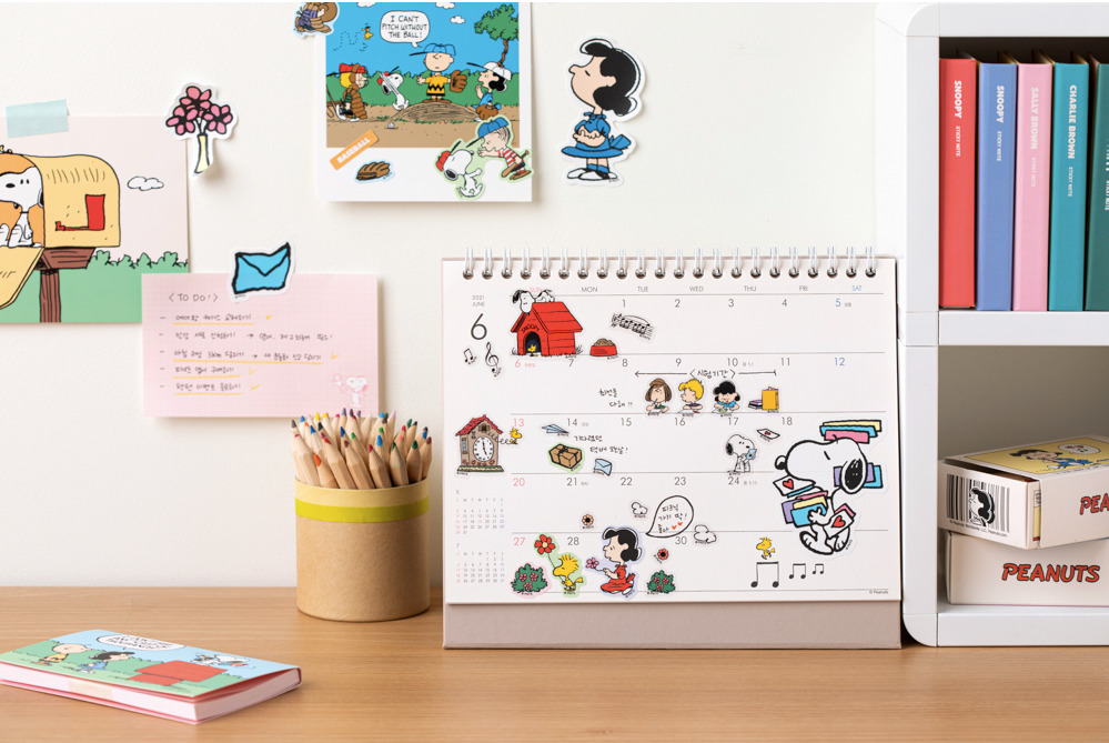 Peanuts Snoopy 8 sheets Deco Sticker Pack