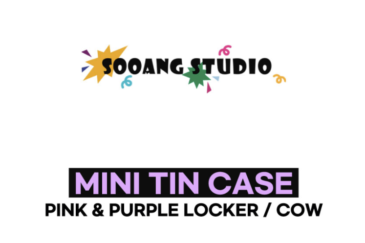 SOOANGSTUDIO Mini Tin Case, 3 Style
