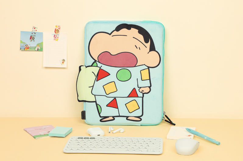 Crayon shin chan Laptop Pouch, Macbook case Sleeves, 11inch 13inch 15inch, 4 styles