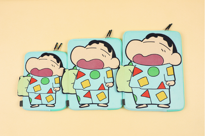 Crayon shin chan Laptop Pouch, Macbook case Sleeves, 11inch 13inch 15inch, 4 styles