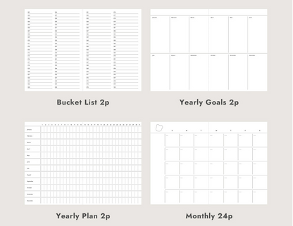 PUREUREUM DESIGN Cupid Gom Diary Journal for every year, planner