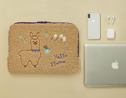 ANTENNA SHOP Hello Llama iPad 13 inch Laptop Pouch, Macbook case Sleeves