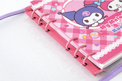 SANRIO Retro 6-hole planner, 2 Styles