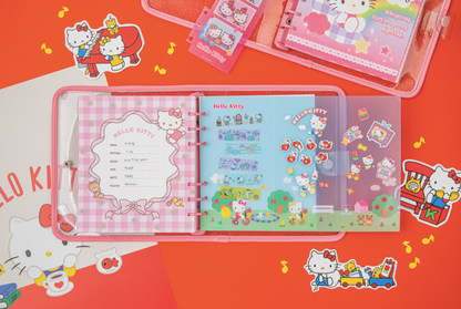 SANRIO Retro 6-hole planner, 2 Styles