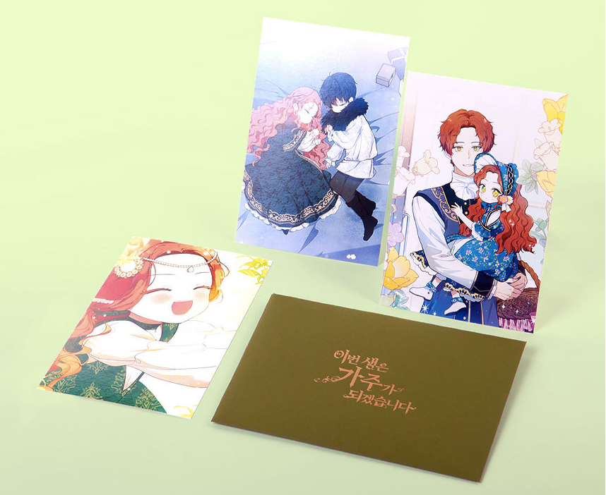 I Will Master This Family! Postcards set
