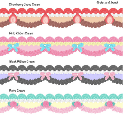 Cake Masking Tape, 4 colors