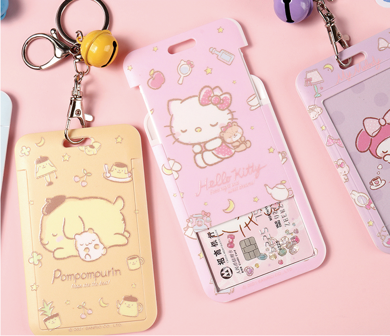 Sanrio Photocard Keychain, 4 characters for photo card